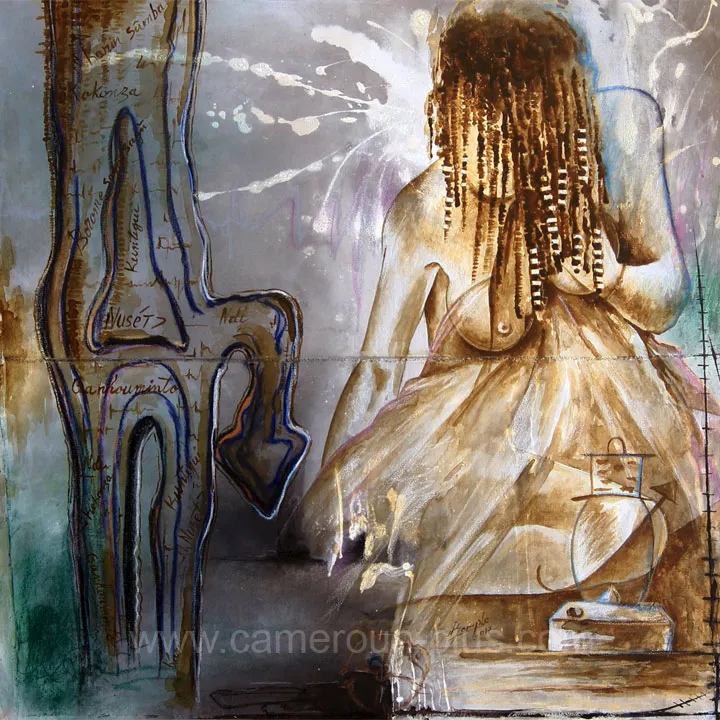 Cameroun, artiste plasticien, PATRICE KEMPLO