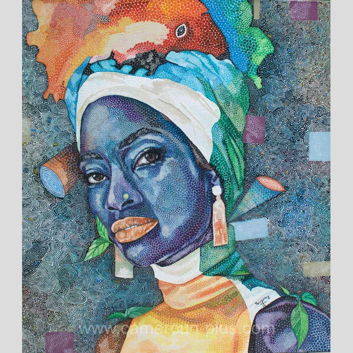 Cameroun, artiste plasticien, YOUGANG LAURIANE