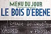 Restaurant - BOIS D'EBENE