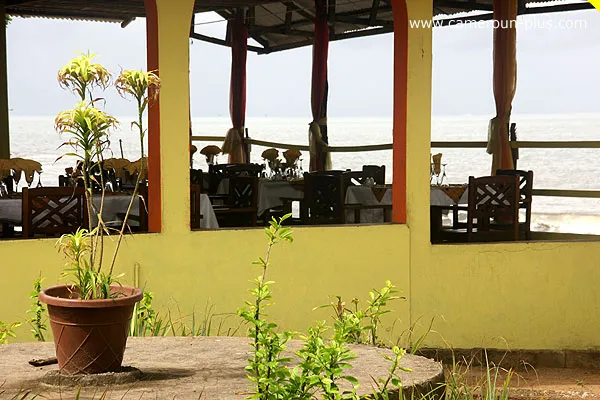 Cameroun, restaurant, Kribi, EBENE