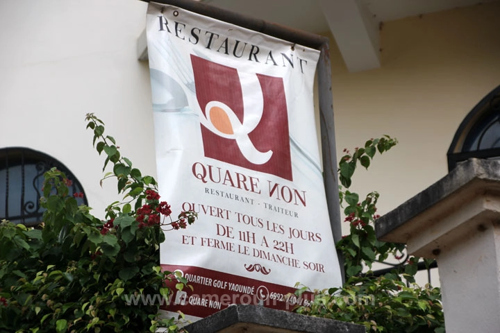 Cameroun, restaurant, Yaoundé, QUARE NON