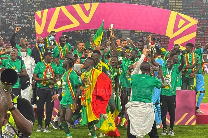 CAN 2021 - Cameroun - Sénégal vainqueur - Champion