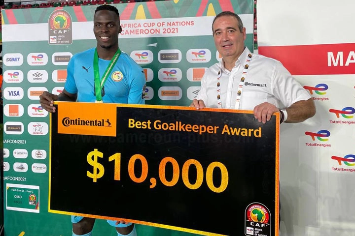 CAN 2021 - Cameroun - Mendy gardien Sénégal - Mendy goalkeeper Senegal