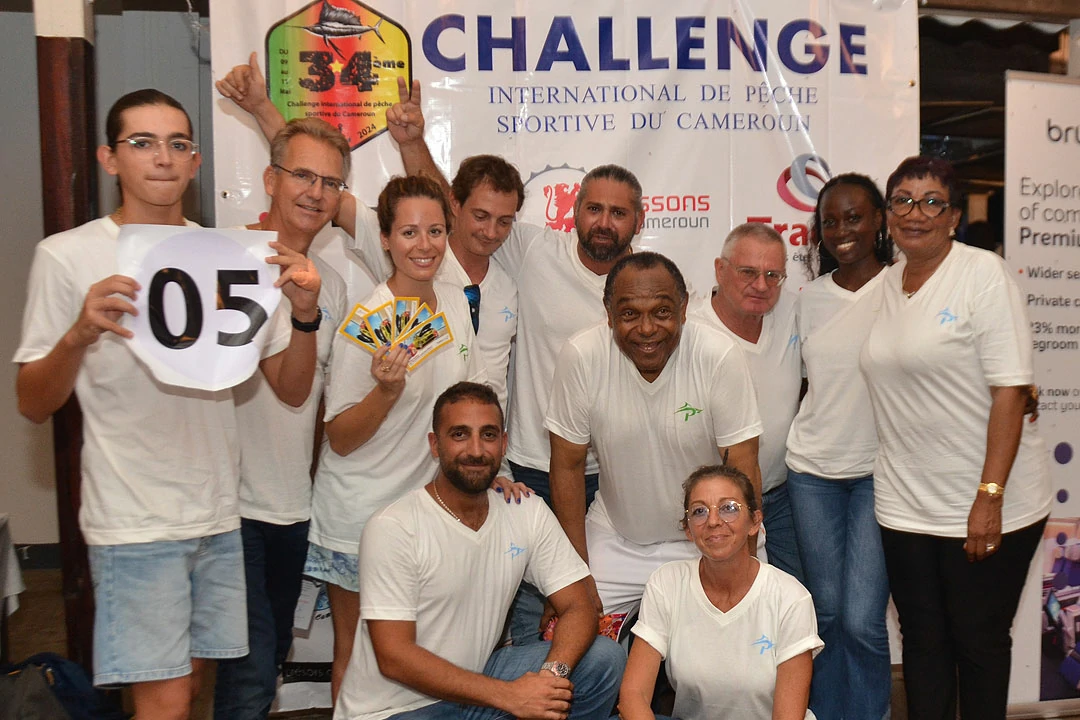 34ème Challenge international de pêche sportive du Cameroun (2024) - Equipage: PONGARA