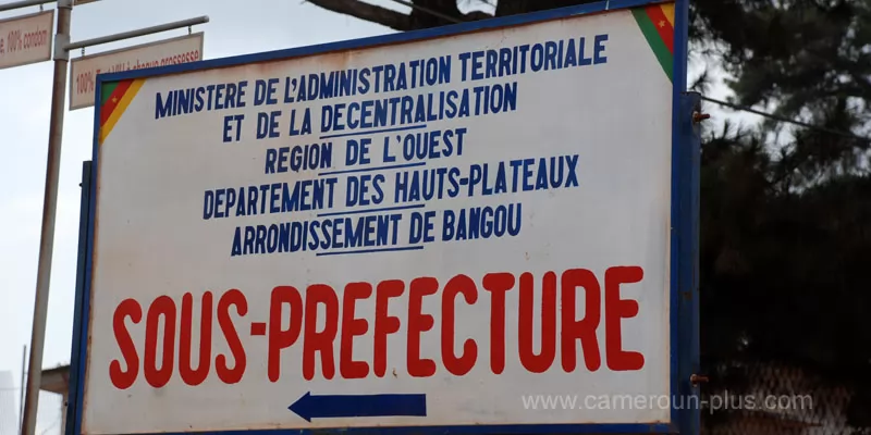 Cameroun, commune, géographie, Bangou